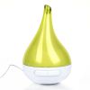 Drop-shaped Cool Mist Humidifier Ultrasonic Aroma Essential Oil Diffuser w/LED Light for Office Home Room Vehicle Study Yoga Spa