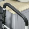 Toilet Grab Bar Toilet Safety Rails with Adjustable Height, Walking Aid