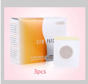 Navel Belly Button Patch Slimming Patch Abdomen Magnetic Detox Sticker (Option: 30 Pcswith Box 3pcs)