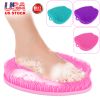 Shower Foot Scrubber Foot Massager Exfoliation Cleaner Mat Improve Foot Circulation Scrubber Foot Pain Relief Mat w/ Anti-slip Suction Cups