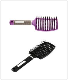 Hairbrush Anti Klit Brushy Haarborstel Women Detangler Hair Brush Bristle Nylon Scalp Massage  Teaser Hair Brush Comb (Option: 13-Brush-Set)