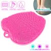 Shower Foot Scrubber Foot Massager Exfoliation Cleaner Mat Improve Foot Circulation Scrubber Foot Pain Relief Mat w/ Anti-slip Suction Cups