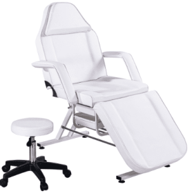 Metal Massage Salon Tattoo Chair (Color: White)