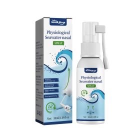 South Moon Physiological Seawater Nasal Spray Nose Gentle Cleansing Nasal Congestion Itchy Nose Nasal Relief Spray (Specification: 3pcs)