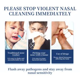 South Moon Physiological Seawater Nasal Spray Nose Gentle Cleansing Nasal Congestion Itchy Nose Nasal Relief Spray (Specification: 1pcs)