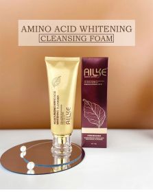 AILKE face skin care whitener collagen Cosmetics anti dark wrinkle moisturizer cream women whitening night facial Oil control (Color: FACE CLEANSER)