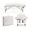 Portable Massage Table Adjustable Facial Salon Spa Bed